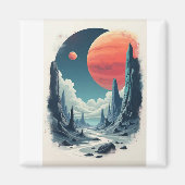 Universe Adventure: boeiende ruimtekunst voor de r Magneet (Voorkant)