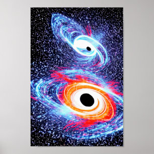 Universe Blackhole Explosion in Universe Skies Poster