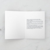 Universe Christmas-Kaart Feestdagen Kaart (Binnen)