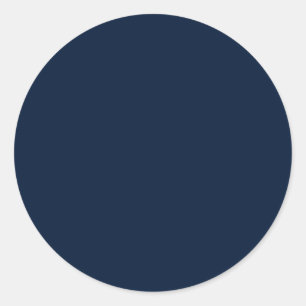 Universe, donkere, Paarse blauwe, vaste kleurenach Ronde Sticker