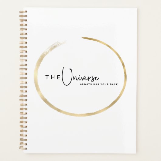 Universe heeft uw achterste plank planner (Voorkant)