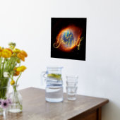 Universe helix - oog van God 1 Folie Afdrukken (Laag (Keuken))