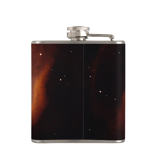 Universe helix - oog van God 1 Heupfles (Achterkant)