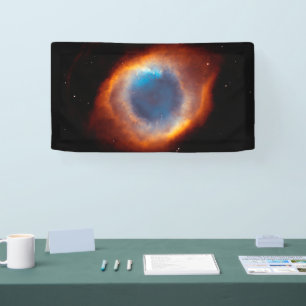 Universe helix - oog van God 1 Spandoek