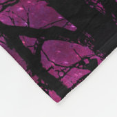 Universe magische bossen fleece deken (Hoek)
