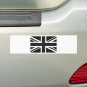 Universe Union Jack British (UK)-vlag Bumpersticker (Op auto)
