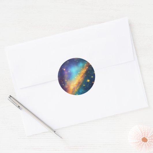 "Universe Unleashed : Galaxy Sticker Collection" (Enveloppe)