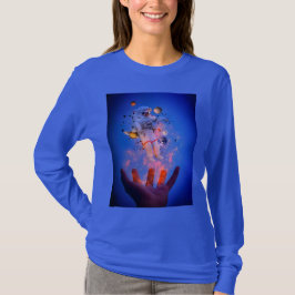 Universe Vrouwen Kerstfeest T-shirt