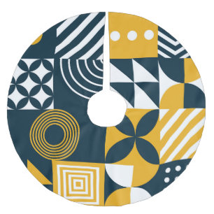 Universeel patroon: behang, textiel, Web. Kerstboom Rok