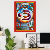 Universeel symbool voor vergeving poster (Thuiskantoor)