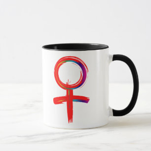 Universeel symbool voor Vrouwen Mok