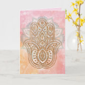 universeel wenskaart kaart (Gele Bloem)