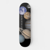 Universeel zonnestelsel voor skateboard (Voorkant)