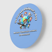 Universele Kinderdag. Koester morgen leiders Grote Klok (Hoek)