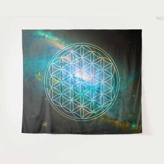 Universele levensloop wandkleed (Voorkant (horizontaal))