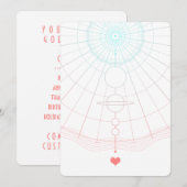 universele liefde kaart (Voorkant / Achterkant)