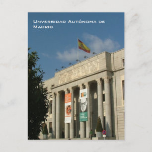 Universidad Autonoma de Madrid Briefkaart