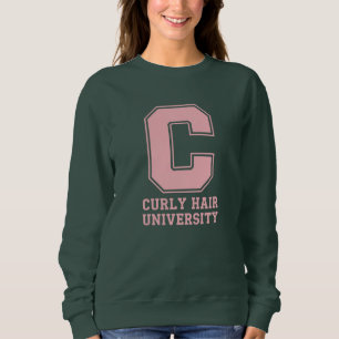 "Université Cheveux Bouclés" Sweatshirt Personnali