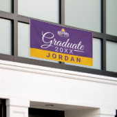 Université d'Albany | Bannière des diplômés (Bâtiment extérieur)