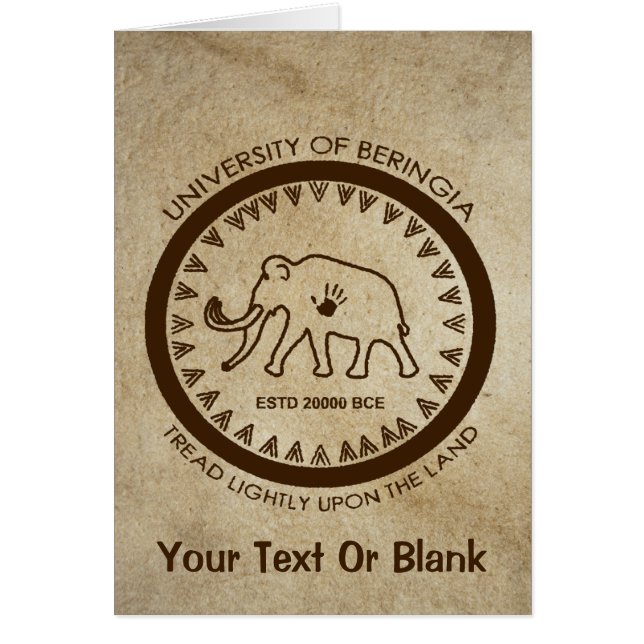 Université de Beringia Mammoth (Devant)