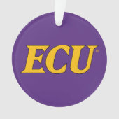 Université de Caroline de l'Est | Logo de l'écu (devant)