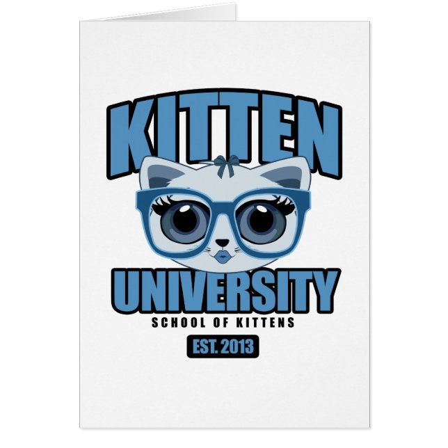 Université de Kitten - Bleu (Devant)