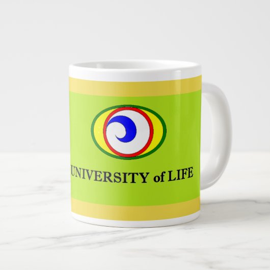 Université de la vie Jumbo Mug (Devant droit)