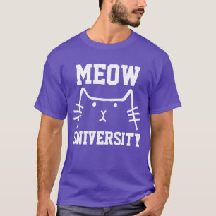UNIVERSITÉ de MEOW, tee - shirt drôle de T-shirts