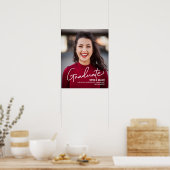 Universiteit Afstuderen met het jaar van de Klasse Poster (Keuken)