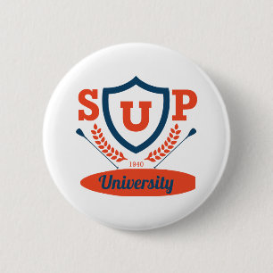 universiteit sup ronde button 5,7 cm