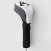 Universiteit van Akron Golf Golfheadcover (Schuin)