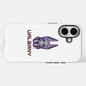 Universiteit van Albany Great Danes Case-Mate iPhone Case (Achterkant (horizontaal))