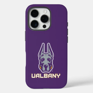 Universiteit van Albany Great Danes iPhone 16 Pro Hoesje