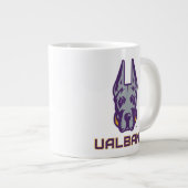 Universiteit van Albany Great Danes Extra Grote Beker (Voorkant rechts)