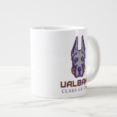 Universiteit van Albany Great Danes Extra Grote Beker (Voorkant rechts)