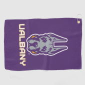 Universiteit van Albany Great Danes Golfhanddoek (Horizontaal)