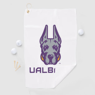 Universiteit van Albany Great Danes Golfhanddoek