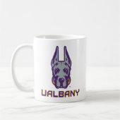 Universiteit van Albany Great Danes Koffiemok (Links)
