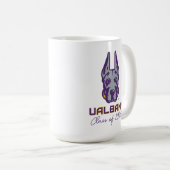 Universiteit van Albany Great Danes Koffiemok (Voorkant rechts)