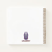 Universiteit van Albany Great Danes Notitieboek (Achterkant)