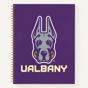 Universiteit van Albany Great Danes Notitieboek