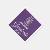 Universiteit van Albany Great Danes Servet (Hoek)