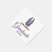 Universiteit van Albany Great Danes Servet (Hoek)