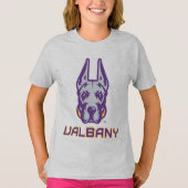 Universiteit van Albany Great Danes T-shirt (Voorkant)