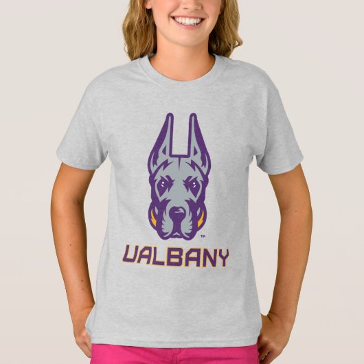 Universiteit van Albany Great Danes T-shirt (Voorkant)