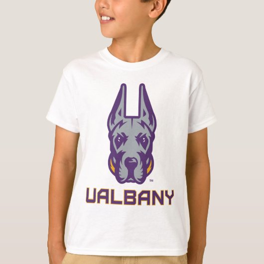 Universiteit van Albany Great Danes T-shirt (Voorkant)