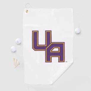 Universiteit van Albany Initialen Logo Golfhanddoek