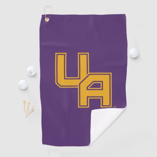 Universiteit van Albany Initialen Logo Golfhanddoek (Insitu)