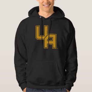 Universiteit van Albany Initialen Logo Hoodie