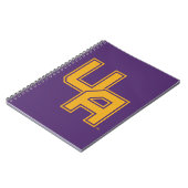 Universiteit van Albany Initialen Logo Notitieboek (Linkerzijde)